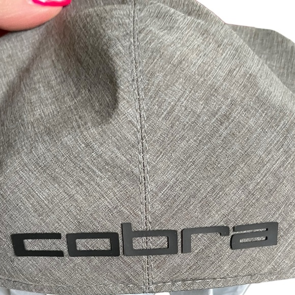 NWOT PUMA Tour Driver Hat Grey Moisture Wicking FlexFit Golf Bryson Small/Medium - Picture 5 of 10